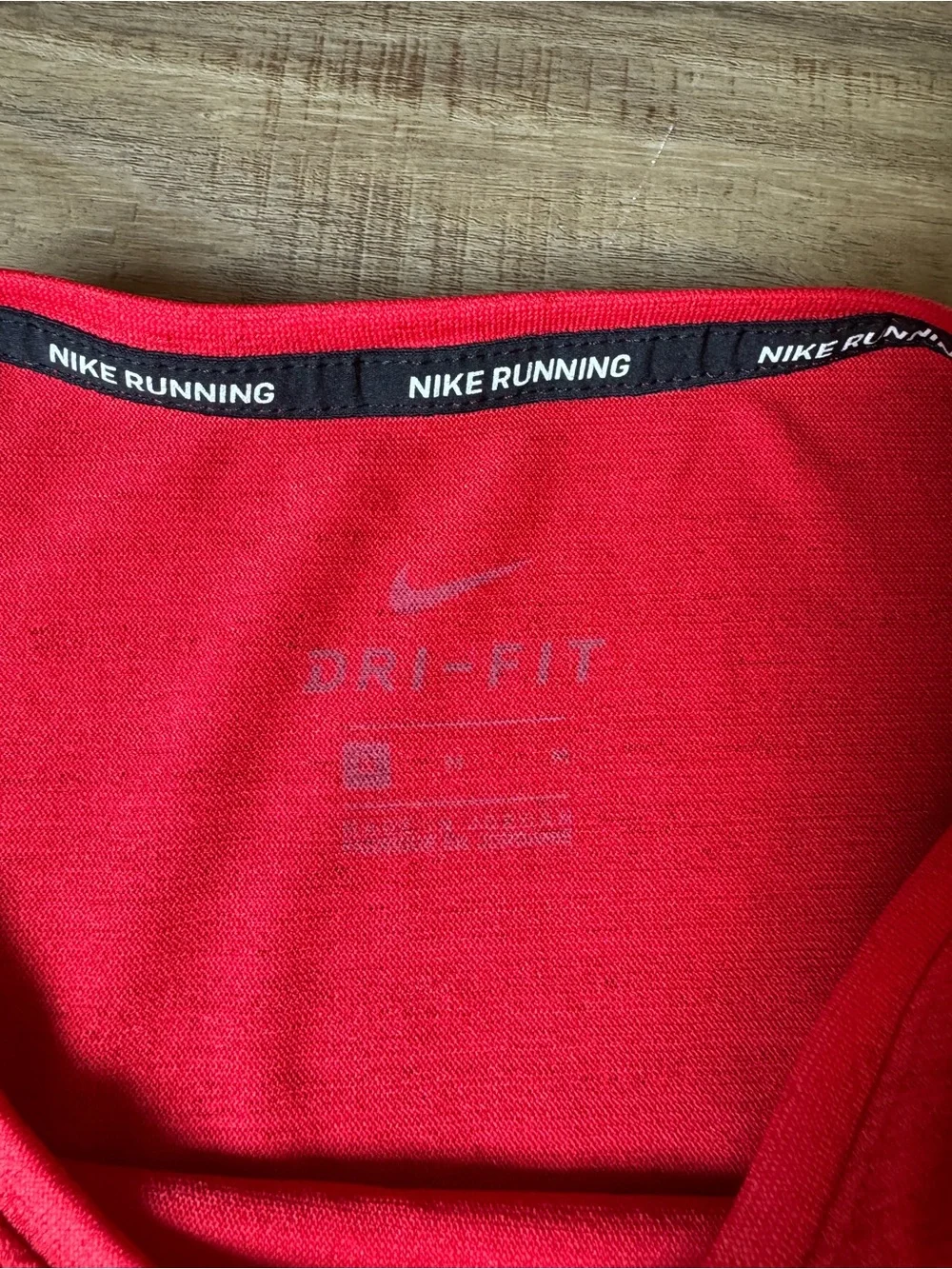 Nike Men’s Red Dri-FIT Short Sleeve Training Tee